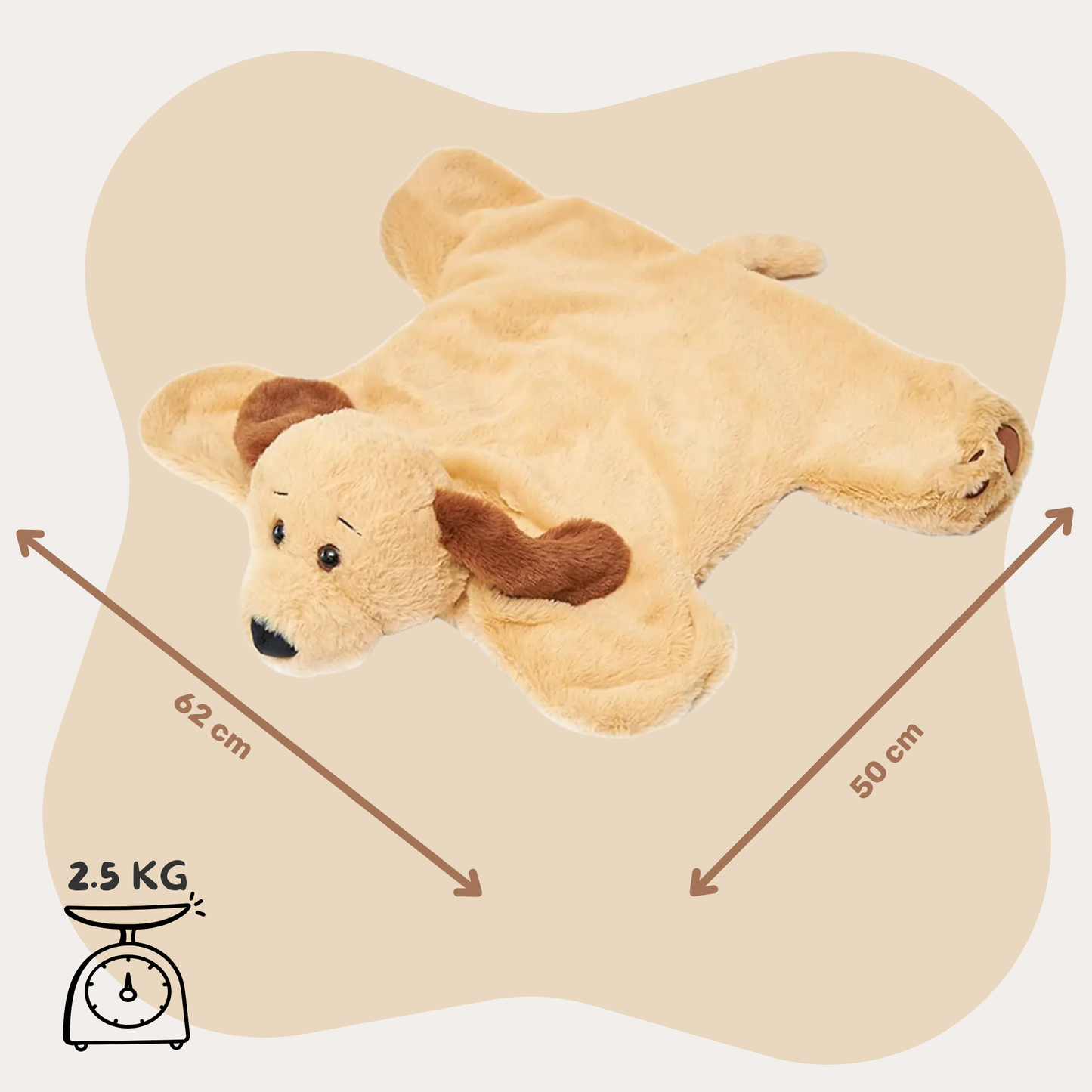 Dewy the Dog 2.5kg